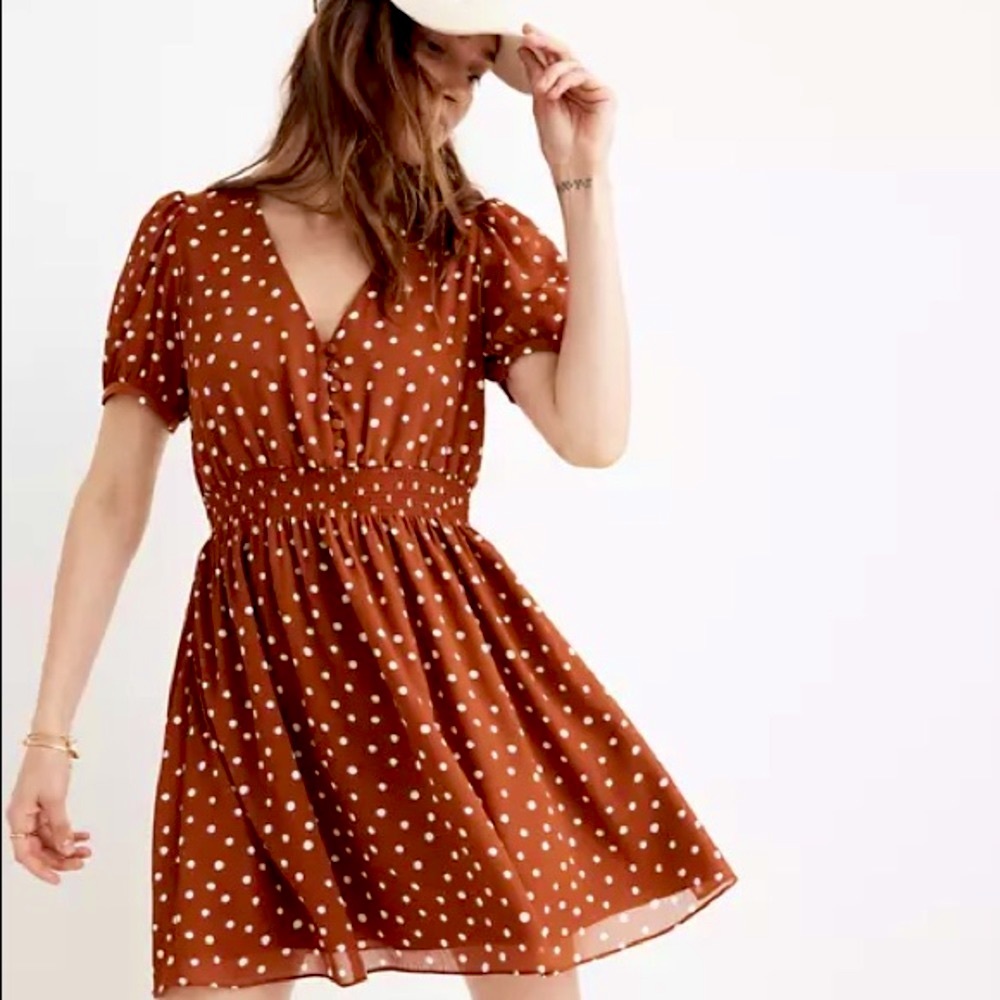 Madewell Polka Dot Dress